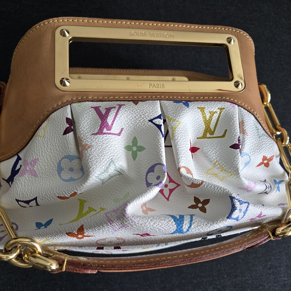 MURAKAMI X LOUIS VUITTON Judy PM Multicolour Monogram Shoulder Bag & Clutch